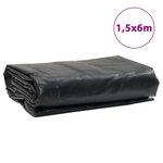 vidaXL Bâche anthracite 1 5x6 m 650 g/m²