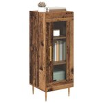 vidaXL Buffet Bois ancien 34 x 34 5 x 90 cm Bois d'ingénierie