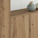 vidaXL Unité murale de TV 5 Pièces Chêne artisanal Bois d'ingénierie