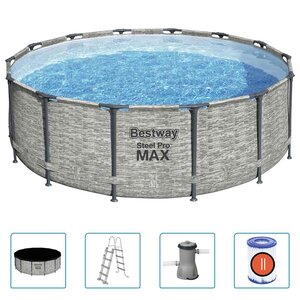 Bestway Piscine Power Steel 427x122 cm