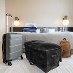 Pack and Move - Lot 4 Grands Sacs Déménagement Recyclé - Rangement Et Transport Ultra Résistant - Réutilisable - Poignées Solides - 100L