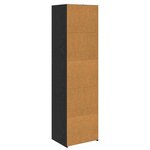 vidaXL Armoire Chêne noir 50 x 41 x 185 cm Bois d'ingénierie