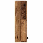 vidaXL Armoire de salle de bain murale vieux bois 32x20x67 cm