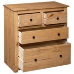 vidaXL Buffet 80x40x83 cm Pin Gamme Panama
