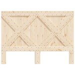 vidaXL Tête de lit 140x104 cm bois massif de pin