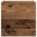 vidaXL Ensemble de meuble TV mural 5 Pièces vieux bois