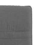 vidaXL Chaises à manger lot de 6 gris foncé tissu
