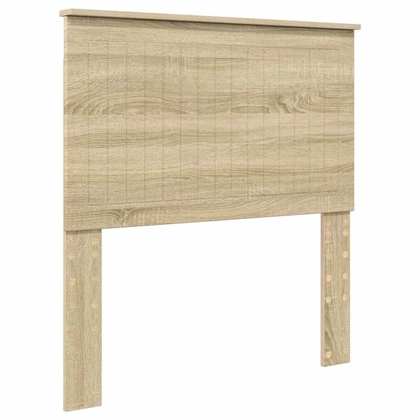vidaXL Tête de lit Chêne Sonoma 90 cm Bois d'ingénierie