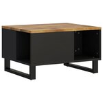 vidaXL Table basse 60x50x35 cm bois de manguier massif