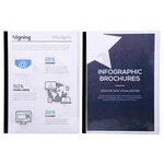 Sachet de 10 chemises PVC 20/100 transparentes Reliure manuelle EXACOMPTA