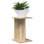 vidaXL Support de Plante 2 pièces Chêne Sonoma 25 x 25 5 x 40 5 cm