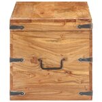 vidaXL Coffre 90x40x40 cm Bois d'acacia solide