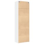 vidaXL Armoire de rangement blanc 70x42 5x225 cm bois d'ingénierie