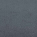 vidaXL Cadre de lit sans matelas gris foncé 160x210 cm velours