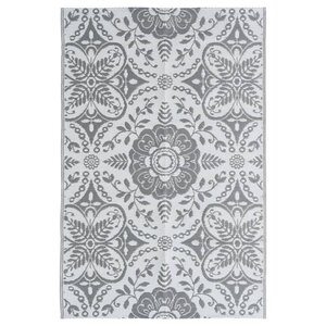 vidaXL Tapis d'extérieur ARAKIL Gris clair 120x180 cm PP