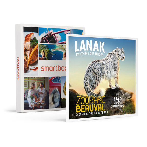SMARTBOX - Coffret Cadeau Billets pour le ZooParc de Beauval 2026 : 2 entrées adulte pour 2 journées -  Multi-thèmes