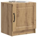 vidaXL Cabinet de chevet 2 pièces Chêne artisanal 43 x 34 5 x 47 cm