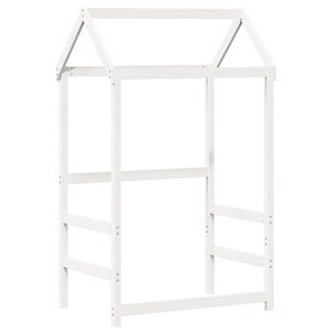 vidaXL Toit de lit pour enfants blanc 98x70x176 5cm bois de pin massif