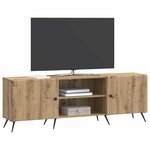 vidaXL Meuble TV 150 x 31 x 50 cm Chêne artisanal Bois d'ingénierie