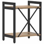 vidaXL Étagère Chêne artisanal 40 x 30 x 50 cm Bois d'ingénierie