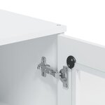 vidaXL Dessus pour buffet VIKEN blanc bois d'ingénierie