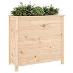 vidaXL Jardinière 82 5x40x78 cm bois de pin massif