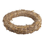 Couronne en paille 30 cm