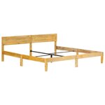 vidaXL Cadre de lit sans matelas bois de manguier massif 200 cm