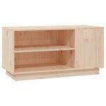 vidaXL Meuble TV 80x35x40 5 cm Bois de pin massif