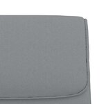 Banc banquette 100 x 64 x 80 cm tissu gris clair 02_0010689