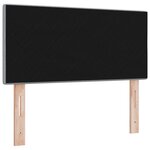 Headboard LED vidaXL capitonné clair avec boutons 80 cm en tissu