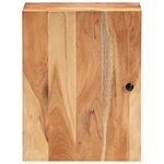 vidaXL Armoire de salle de bain murale 38x33x48cm bois massif d'acacia