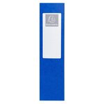 Boite De Classement Exabox Dos 80mm Carte Lustrée - A4 - Bleu - Exacompta
