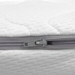 vidaXL Sur-matelas 180 x 200 cm Mousse à mémoire de forme Visco 6 cm