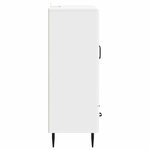 vidaXL Buffet Blanc 66 x 34 5 x 95 cm Bois d'ingénierie