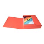 Boite De Classement Exabox Dos 60mm Carte Lustrée Scotten - A4 - Couleurs Assorties - X 10 - Exacompta