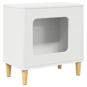 vidaXL Maison pour chat Blanc 51 x 30 x 52 cm Bois d'ingénierie