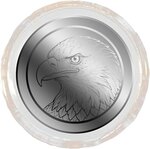 Pièce de monnaie en Platine 12 Dollars g 0.031 (1/1000 oz) Millésime 2026 AMERICAN BALD EAGLE 1/1000 (PRÉCOMMANDE)