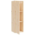 vidaXL Armoire murale 30x30x100 cm Bois de pin massif