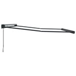 Auvent Anthracite 5 x 3 m Métal