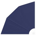 vidaXL Écran de confidentialité pour balcon Bleu marine 160 x 160 cm