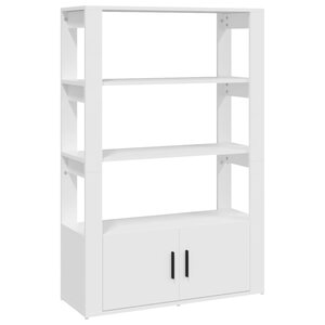 vidaXL Buffet Blanc 80x30x119 5 cm Bois d'ingénierie