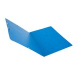 Chemise À Élastique Sans Rabat Carte Lustrée 355gm2 - A4 - Bleu - X 50 - Exacompta