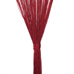 vidaXL Rideau en fils 2 Pièces 100 x 250 cm Bordeaux