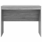 vidaXL Bureau Sonoma gris 100 x 50 x 76 cm Bois d'ingénierie