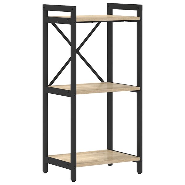 vidaXL Bibliothèque Chêne sonoma 40 x 30 x 83 cm Bois d'ingénierie