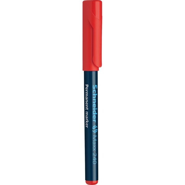 Marqueur permanent Maxx 240 rouge SCHNEIDER