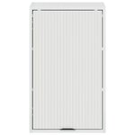 vidaXL Cabinet de salle de bain Blanc brillant 39 x 23 5 x 65 cm