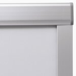 vidaXL Store occultant roulant Blanc MK04