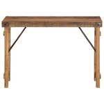 Table Console vidaXL 110x35x76 cm en Bois Massif Récupéré